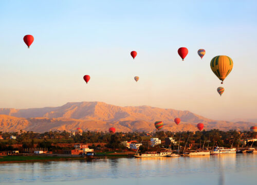 Ночная экскурсия в Луксор с полётом на воздушном шаре (частная)
